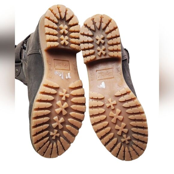 Pajar Canadian Chocolate Brown Leather  Suede Boots - Picture 3 of 7